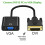 DVI-D til VGA-adapter, ZMART DVI-D24+1 til VGA han-til-hun-adapter 1