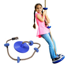 2-in-1-Multifunktionsschaukel: Sitzen, Stehen & Klettern – robuste Kletterseilschaukel (1,9 m Seillänge), Tragkraft: 100 kg, ab 6 Jahren