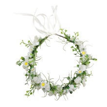 Justerbar blommig huvudbonad blommigt pannband fotorekvisita Gypsophila