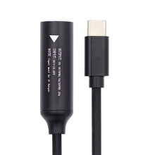 Cabo de carregamento com conector DC CY de 4,0 x 1,7 mm para USB-C Tipo C para laptop e celular PD9V5V20V