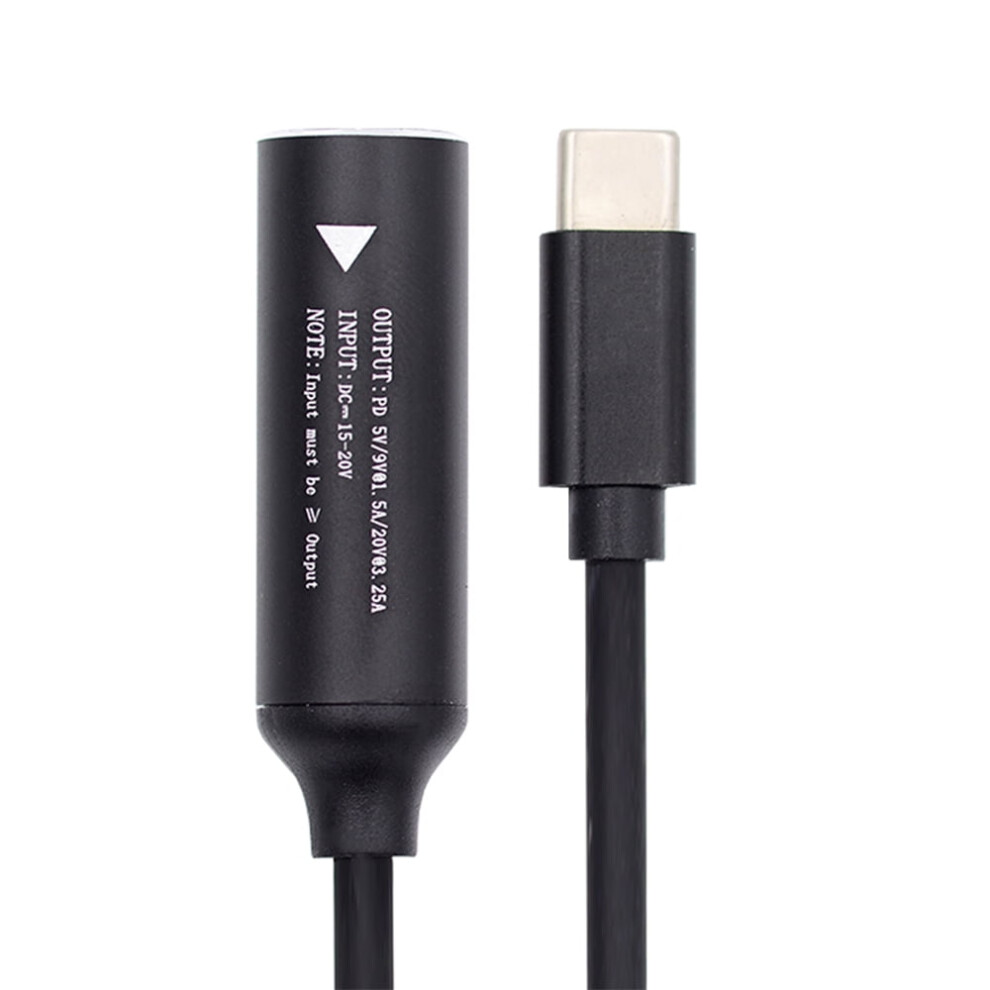 Cy Dc Jack 4.0X1.7mm Input To Usb-C Type-C Power Plug Charge Cable For Laptop Phone Pd9v 5V 20V 9028731235905