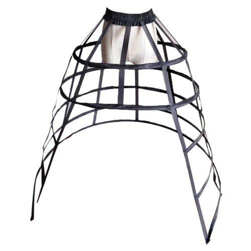 Sottogonna da donna con cerchi e gabbia per uccelli cava, crinoline