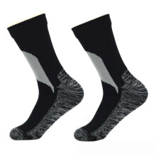 Chaussettes de randonnée imperméables, mi-mollet, respirantes et à séchage rapide, légères et résistantes, avec élastique pour un confort