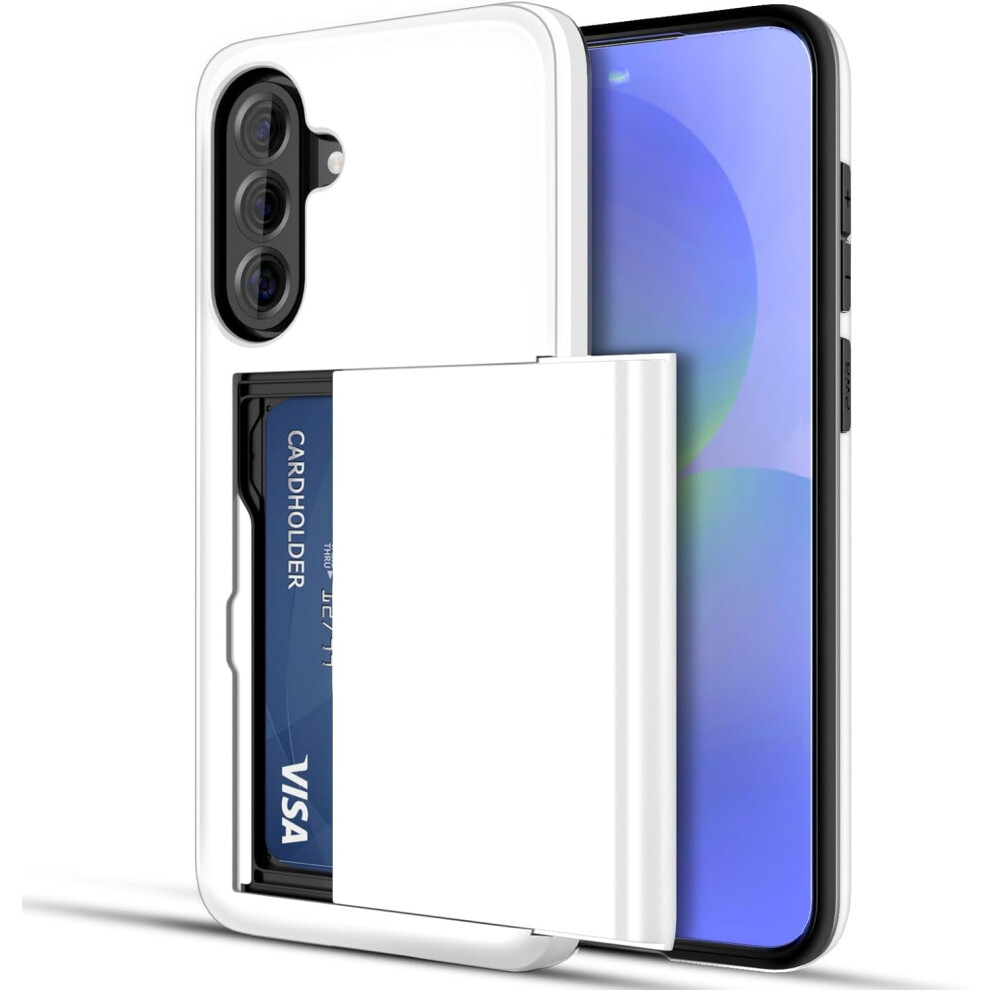 Wallet Case For Samsung Galaxy A36 5G (6.7", 2025) Â Dual-Layer, 2-Card Holder, Minimalist Slide Pocket Â Compatible With Samsung Galaxy A36 5G 9028731237626