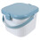 Storage Bin With Lids Multi Functional Toy Storage Box Blue PP 1 Piece 8