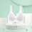 Women's Ice Silk Seamless Cold Feeling Thin Soft Support Breathable Comfortable Bra Fixed Cup Underwear White XL 4