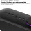 SHENGXINY Alarm Clock with Bluetooth 5.0 Black 4