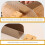 2Pcs Cookie Cutters Rectangle Cookie Mold Non-Stick Carbon Steel Cookie Cutters U Shape Biscuit Cake Bread Mold 7