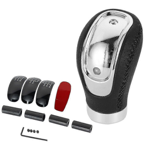 (B) Automatic Wide Use Practical With Adapter Gear Knob 5 Speed Screw Wrench Compact