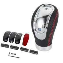 (A) Automatic Wide Use Practical With Adapter Gear Knob 5 Speed Screw Wrench Compact