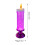 Lampe à bougie LED avec base remplie d'eau 2