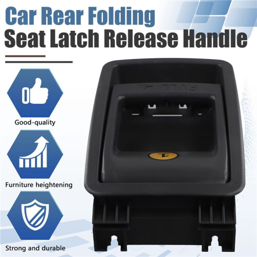 Car Third Row Folding   Release Handle Back   72909-08011 for  Sienna 2014-2018 Black 2
