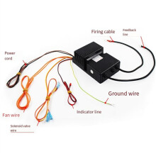 2X Encendedor de Parrilla para Horno de Gas de 220 V HLK-01, Accesorios para Hornos con Encendedor de Pulso, Repuestos Universales para Hornos de Gas