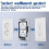 Wall Plate Receptacle Spacers for Outlets Electrical Box 3