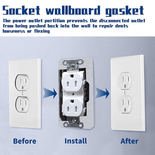 Wall Plate Receptacle Spacers for Outlets Electrical Box 2
