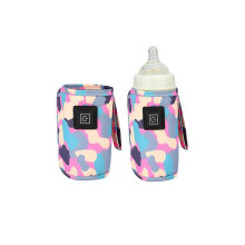 Portable Baby Bottle Milk Warmer Thermostat with 3 Temperature Adjustable - Multicolour