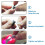 200 Pcs Miniature Led Lights,Tiny Lights for Hand ,Miniature Lights Battery Powered, Lights (Multi-Color Changing) 4