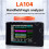 LA104 Digital Logic Analyzer Screen 4 Channels Oscilloscope SPI IIC UART Programmable 100M Sa/S Max Sampling Rate 9