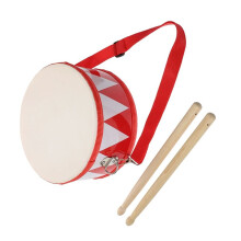 Kinderdrumset 8 Inch Houten Snaredrum Educatieve Sensorische Muziekinstrument Drumset Percussie-Instrument Muziekliefhebber