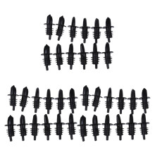 36Pcs Plastic Free Flow Liquor Spirit Bottle Pourer Bar Wine Cocktail Drinks