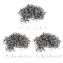 3000Pcs Staples for Hot Stapler Plastic Repair Wave Staples Bumper Bodywork Repairs 0.8mm S Wave Staples