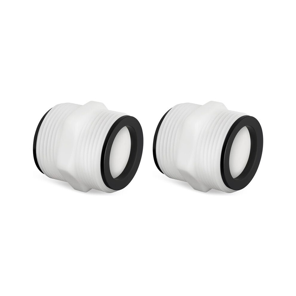 2Pcs 1.5Inch To 1.5Inch Pool Hose Connector - Pool Hose Adapter For Above Ground Swimming Pool Hose And Filter Pumps 4711546580944