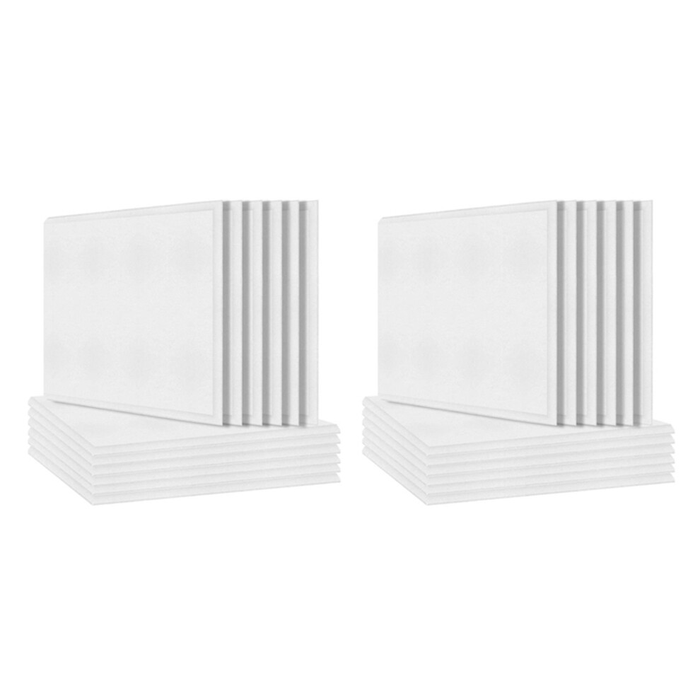 24 Pack Acoustic Panels,Sound Proof Padding, Beveled Sound Absorbing Panels,Acoustic Panel For Acoustic Treatment 6031060700023