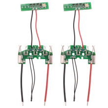 2X BAT610 18V Lithium-Ion Battery PCB Charging Protection Circuit Board for Boschs 18V Li-Ion Battery