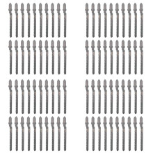 80-Piece T119BO 12 TPI Assorted T-Shank Scrolling Jig Saw Blades Set for Precision Cutting Wood