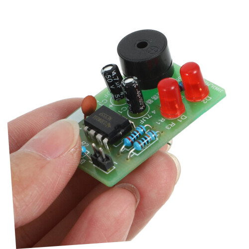 3 Sets Soldering Practice Kit for Beginners, Electronic Flash Circuit DIY Kit for Hobbyists 1