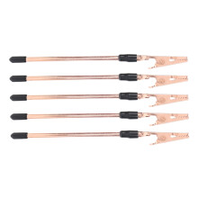 Cayman 155mm Rosen-Gold Eisenklammern 5er Pack für DIY-Handwerksprojekte, Fotos & Notizen