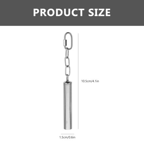 Parakeet Bell Toy Stainless Steel 1 Pack 1