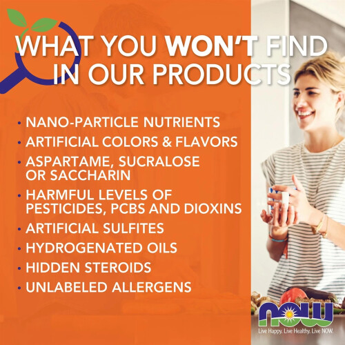 NOW Foods NOW L-Lysine 500mg 100 Capsules Immune Support 2