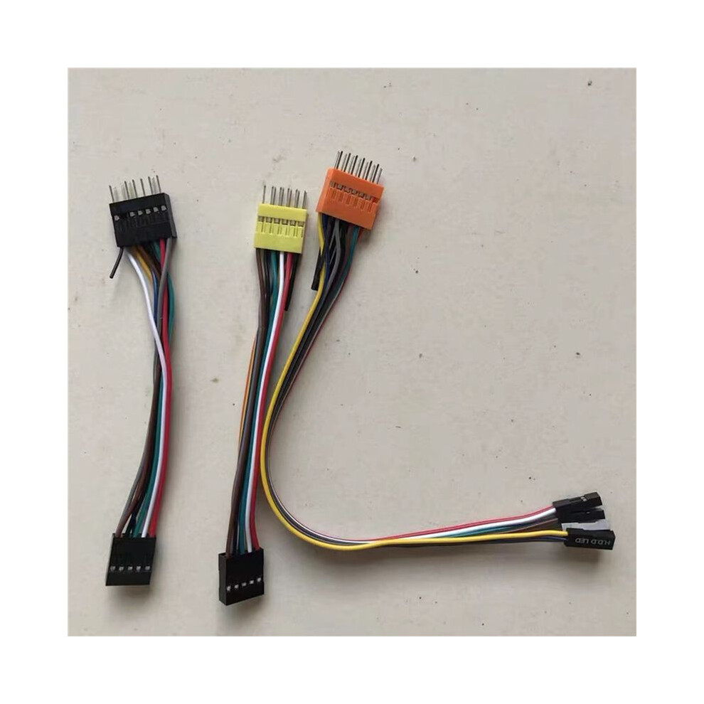 18Pcs/Set Suitable For Chassis With Ordinary Motherboards Transfer Wiring Cable Usb Cable Audio Cable 4712988076798
