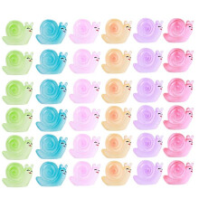 120 Sztuk Luminous Żywica Ślimak Zwierzęta Świecące w Ciemności Tiny Ślimak dla Domu Wróżka Ogród Wystrój Akwarium