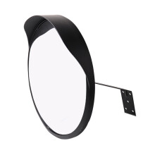 Impact-Resistant Convex Mirror, Flexible Surface And Shatterproof Compatible with Enhanced Visibility, Wide Angle Compatible with Weather-Re