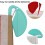 Letter Opener Compact Lightweight White 5