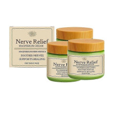 3X Natural Nerve-Relief-Magnesium Cream for Sleep Support, Deep Muscle Relaxation