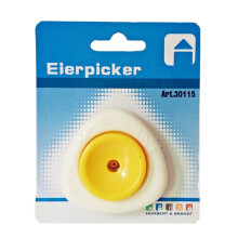 Eierprikker met magnetische voet voor in de keukenlade, intrekbare pin voor veilige opberging