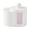 Space Saving 2 Section Plastic Cosmetic Holder For-white ball 1