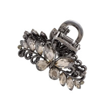 Rhinestones Hair Claw Clip Small Size Firm Plastic Hair