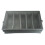 Oxfords Adjustable Compartments Gray Cutlery Storage Box With 1