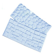 (52105-2) 2pcs Bark Wall Cake Molds for Wedding Cupcakes
