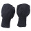Ribbed Sleeve Cuff Elastic Ribbed Cuff For Puffer Jackets-Black 1