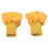 Elastic Ribbed Wristband Wind Resistant Cuffs Polyester-Yellow 1