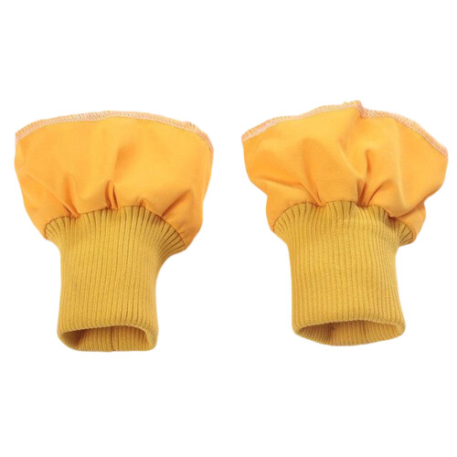 Bracelet résistant de tissu de polyester de vent de-Jaune