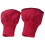 Windproof Polyester Fabric Ribbed Sleeve Cuff Elastic-Red 1