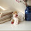 Reading Girl Figurines Reading Thinker Statues Table Ornament 6