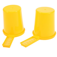 2 Stück Imkereibieneintritt Wasser-Drinkerset — 10,3 cm, Kunststoff