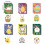 (2 sheets each) 1 Set Easter Graffiti Stickers Easter Egg Decals Decorative Stickers for Easter Gifts Fridge Window Photo Wall Envelopes 2